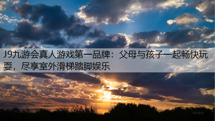 父母与孩子一起畅快玩耍，尽享室外滑梯踏脚娱乐